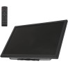 TV Numérique Portable 16 Pouces ATSC, Lecteur Vidéo HDMI avec Support, Kit de Télévision Numérique Haute Sensibilité, Vidéo 1080