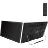 TV Numérique Portable 16 Pouces ATSC, Lecteur Vidéo HDMI avec Support, Kit de Télévision Numérique Haute Sensibilité, Vidéo 1080