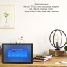 Téléviseur Portable 12 Pouces, Téléviseur Numérique LED 1080p DVBT/T2 avec Port USB et Emplacement pour Carte de Stockage, TV LE