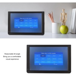 Téléviseur Portable 12 Pouces, Téléviseur Numérique LED 1080p DVBT/T2 avec Port USB et Emplacement pour Carte de Stockage, TV LE