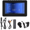 Cuifati TV Portable, écran LED 7 Pouces, Mini Portable Prend en MKV AVI MP4, TV de Voiture pour Camping, Randonnée, Maison,en Pl