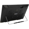 Moniteur LED TV Portable 16 Pouces, écran HD LED TV avec Batterie au Lithium Rechargeable, pour Voiture, Caravane, Camping, Exté