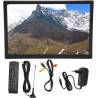 Moniteur LED TV Portable 16 Pouces, écran HD LED TV avec Batterie au Lithium Rechargeable, pour Voiture, Caravane, Camping, Exté