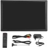 Téléviseur numérique portable 16 pouces, écran TFT HD 1080p, téléviseur LED TNT, signal rechargeable, moniteur de télévision num