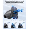 Miracase [2 en 1] Support Telephone Voiture pour Magsafe 2025 Super Magnétique 360°Rotation Aimant Telephone Voiture pour iPhone