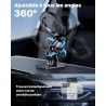 Miracase [2 en 1] Support Telephone Voiture pour Magsafe 2025 Super Magnétique 360°Rotation Aimant Telephone Voiture pour iPhone