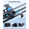 Miracase Support Téléphone Voiture, 2025 Clip D'aération en Métal Aimant, [6X] N52 NdFeB Magnetique Porte Telephone Compatible a