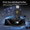 Carplay adaptateur sans fil, Mise à Niveau 2025 USB carplay , convertir carplay filaire en carplay sans fil, adaptateur sans fil