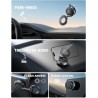 Lamicall Support Telephone Voiture pour MagSafe - [Ventouse à Vide & 24X N55] 360° Rotation, Porte Voiture pour Tableau de Bord/
