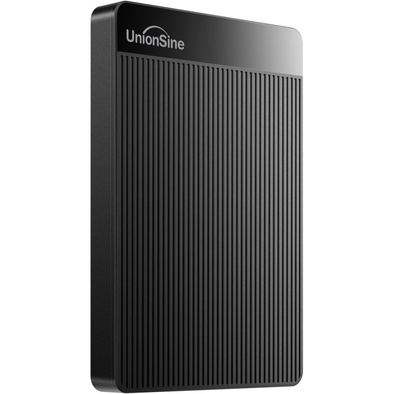 UnionSine Disque Dur Externe Portable 4To Ultra-Mince 2.5" USB 3.0, SATA, Stockage HDD pour PC, Mac, Ordinateur de Bureau, Ordin