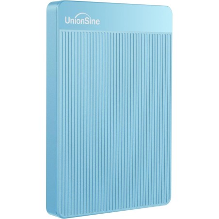 UnionSine Disque Dur Externe Portable 500Go Ultra-Mince 2.5" USB 3.0, SATA, Stockage HDD pour PC, Mac, Ordinateur de Bureau, Ord