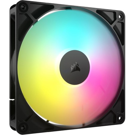 CORSAIR RS140 ARGB 140mm Ventilateur PWM – Connexion Daisy-Chain – Faible Bruit – Roulement à Dôme Magnétique – Paquet Unique – 
