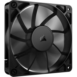 CORSAIR RS120 120mm Ventilateur PWM – Connexion Daisy-Chain – Faible Bruit – Roulement à Dôme Magnétique – Paquet Unique – Noir