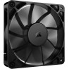 CORSAIR RS120 120mm Ventilateur PWM – Connexion Daisy-Chain – Faible Bruit – Roulement à Dôme Magnétique – Paquet Unique – Noir