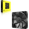CORSAIR RS120 120mm Ventilateur PWM – Connexion Daisy-Chain – Faible Bruit – Roulement à Dôme Magnétique – Paquet Unique – Noir