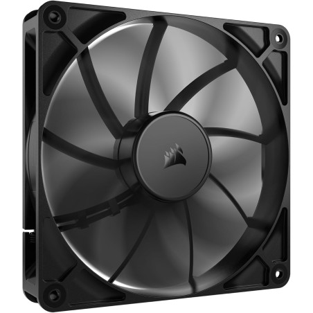 CORSAIR RS140 140mm Ventilateur PWM – Connexion Daisy-Chain – Faible Bruit – Roulement à Dôme Magnétique – Paquet Unique – Noir