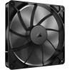 CORSAIR RS140 140mm Ventilateur PWM – Connexion Daisy-Chain – Faible Bruit – Roulement à Dôme Magnétique – Paquet Unique – Noir
