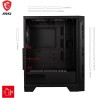 MSI MAG Forge 120A Airflow Boîtier PC Moyen Tour ATX, Micro-ATX & Mini-ITX, Verre Trempé, Façade Mesh, 6 Ventilateurs Auto-RGB 1