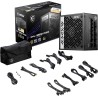 Msi mpg a850g pcie5 alimentation, prise eu - 850w, certifiée 80 plus or, atx 3.0 entièrement modulaire, support gpu pcie 5.0, co