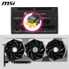 Msi mpg a850gs pcie5 bloc d'alimentation prise eu, 850w, certifié 80 plus or, atx 3.1, compatible pcie 5.1, deux câbles 12v-2x6 