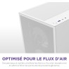 NZXT H5 Flow RGB - Boîtier de PC Gaming Compact Moyen Tour ATX - Flux d'air élevé - F360 RGBCore (CV) Inclus - Support de radiat