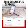 Canon SELPHY CP1500 Imprimante Photo Portable – Impression sans Fil, Impressions Durables, Connectivité USB-C & Carte SD – Impri