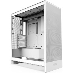 NZXT H7 Flow RGB - Boîtier PC ATX Moyen Format - Ventilateurs RGB - Ventilateur RGB Struct. Unique 360 mm Inclus - Gestion des c