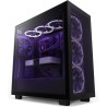 NZXT H7 Flow - CM-H71FB-01 - Boîtier PC Gaming Moyenne Tour ATX - Port I/O USB Type-C en Façade - Panneau Latéral à Dégagement R