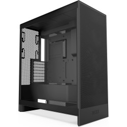 NZXT H7 Flow - Boîtier PC ATX Moyen Format - Refroidissement Optimal - 3 Ventilateurs 120 mm - Radiateur 420 mm - Gestion des câ