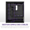 NZXT H7 Flow - Boîtier PC ATX Moyen Format - Refroidissement Optimal - 3 Ventilateurs 120 mm - Radiateur 420 mm - Gestion des câ