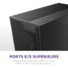 NZXT H7 Flow - Boîtier PC ATX Moyen Format - Refroidissement Optimal - 3 Ventilateurs 120 mm - Radiateur 420 mm - Gestion des câ