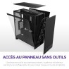 NZXT H7 Flow - Boîtier PC ATX Moyen Format - Refroidissement Optimal - 3 Ventilateurs 120 mm - Radiateur 420 mm - Gestion des câ