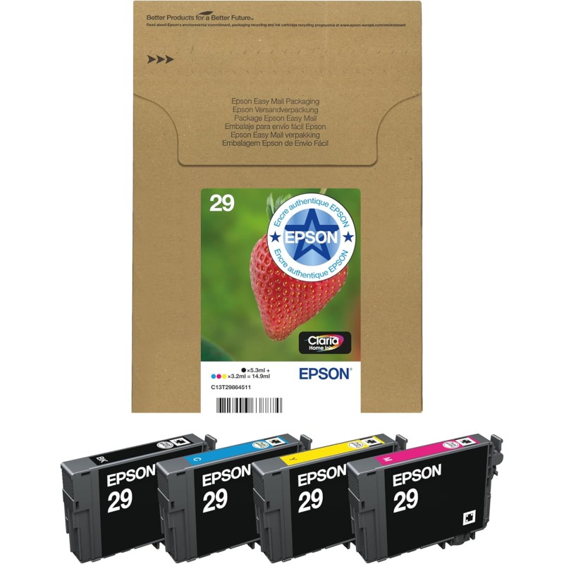 Epson C13T29964511 - Emballage multiple 4 couleurs 29 EasyMail