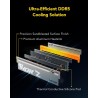 Lexar Thor Z Series RGB DDR5 RAM DDR5 32Go Kit (2x16Go) 6000 MHz CL36, DRAM UDIMM 288-Pin PC Mémoire RAM de Bureau, Mémoire Ordi