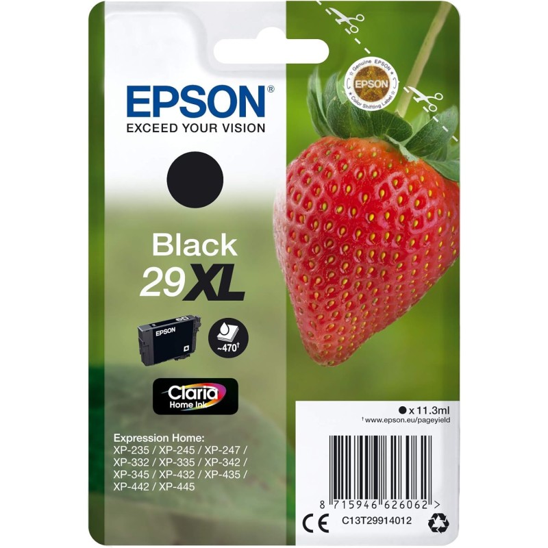Epson Epson Claria Home 29 T 2991, Noir, XL