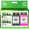 304XL Cartouches d'encre Remplacement pour HP Cartouche 304 Noir et Couleur pour Cartouche Encre 304 XL pour HP Deskjet 3760 262