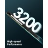 Lexar UDIMM RAM DDR4 32Go, 3200 MHz Mémoire, DRAM 288-Pin U-DIMM pour PC, Desktop, Computer, Memoire Haute Performance, Module R