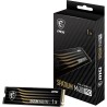 MSI SPATIUM M480 Pro PCIe 4.0 NVMe M.2 1TB - Disque SSD Interne 1 to, PCIe 4.0 NVMe M.2, Lecture 7400 MB/s & Écriture 6000 MB/s,