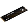 MSI SPATIUM M480 Pro PCIe 4.0 NVMe M.2 2TB - Disque SSD Interne 2 to, PCIe 4.0 NVMe M.2, Lecture 7400 MB/s & Écriture 7000 MB/s,