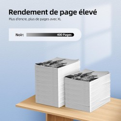 PG-545XL PG 545 XL Noir Cartouche d'encre Remplacement pour Canon 545 Cartouche XL pour Pixma MX495 TS3150 TS3350 TS3151 TS3351 