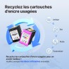 PG-545XL PG 545 XL Noir Cartouche d'encre Remplacement pour Canon 545 Cartouche XL pour Pixma MX495 TS3150 TS3350 TS3151 TS3351 