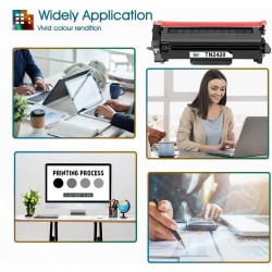 Cool Toner TN2420 Cartouche de Toner Compatible pour Brother DCP-L2530DW MFC-L2710DW HL-L2350DW DCP-L2510D HL-L2375DW MFC-L2730D