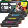 Cool Toner Cartouche de Toner Compatible pour Canon 055H 055 i-SENSYS MF742Cdw MF746Cx MF744Cdw MF743Cdw LBP663Cdw MF741Cdw MF74