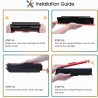 Cool Toner Cartouche de Toner Compatible pour Canon 055H 055 i-SENSYS MF742Cdw MF746Cx MF744Cdw MF743Cdw LBP663Cdw MF741Cdw MF74