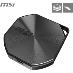 MSI DATAMAG 20Gbps 1TB - Disque SSD Externe Portable magnétique USB Type-C pour PC/Mac/iPhone/Android/Console, Capacité 1 to, 16