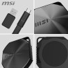 MSI DATAMAG 20Gbps 1TB - Disque SSD Externe Portable magnétique USB Type-C pour PC/Mac/iPhone/Android/Console, Capacité 1 to, 16