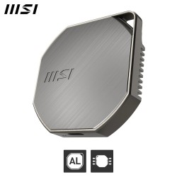 MSI DATAMAG 40Gbps 1TB - Disque SSD Externe Portable magnétique USB Type-C pour PC/Mac/iPhone/Android/Console, Capacité 1 to, 40