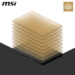 MSI SPATIUM M470 Pro SSD 1TB - Disque SSD Interne 1 to, PCIe 4.0 NVMe M.2, Lecture 6000 MB/s & Écriture 4500 MB/s, 3D NAND, Sécu