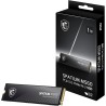 MSI SPATIUM M560 SSD 1TB - Disque SSD Interne 1 to PCIe 5.0 NVMe M.2, Lecture 10200 MB/s, Écriture 8400 MB/s, 3D NAND, Sécurité 