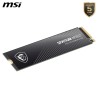 MSI SPATIUM M560 SSD 1TB - Disque SSD Interne 1 to PCIe 5.0 NVMe M.2, Lecture 10200 MB/s, Écriture 8400 MB/s, 3D NAND, Sécurité 